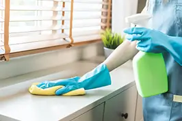 Zimmerreinigung im Hotel in Lauf